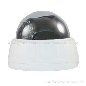 Network Dome Camera with IR, 12V DC Power Supply, 720P